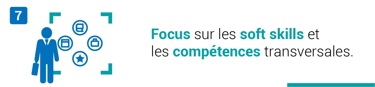 Tendance #7 : Focus dur les soft skills et les compétences transversales